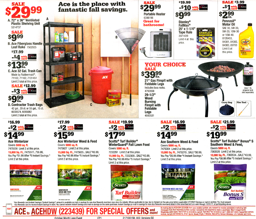 Saunders ACE Hardware, LLC, 202 Piedmont St., Reidsville, NC, 3363493928